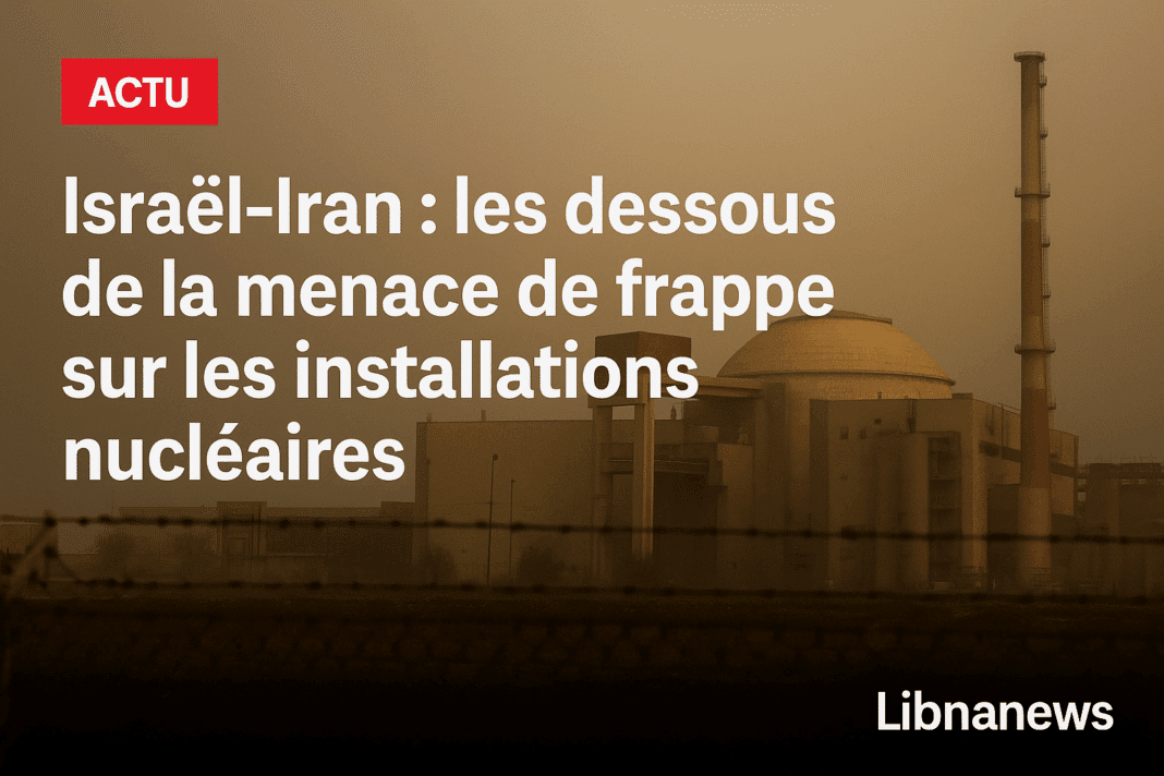 Israël-Iran : les dessous de la menace de frappe sur les installations nucléaires