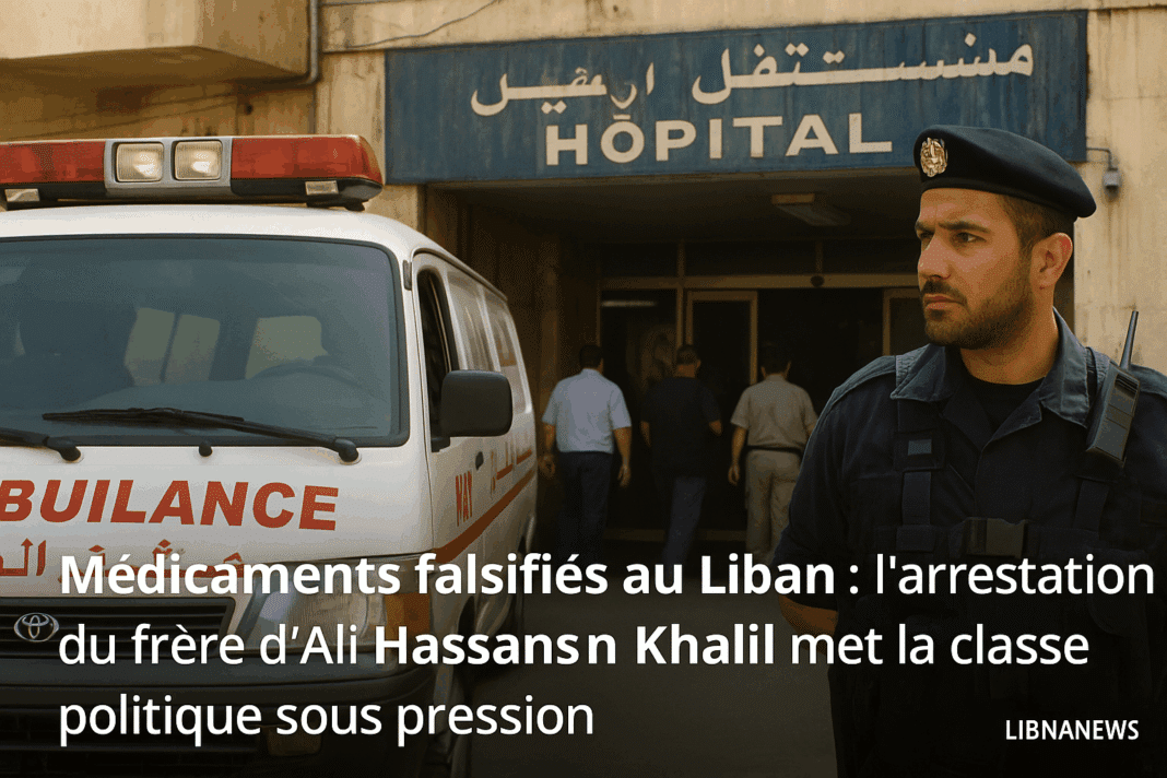 Médicaments falsifiés au Liban : l’arrestation du frère d’Ali Hassan Khalil met la classe politique sous pression