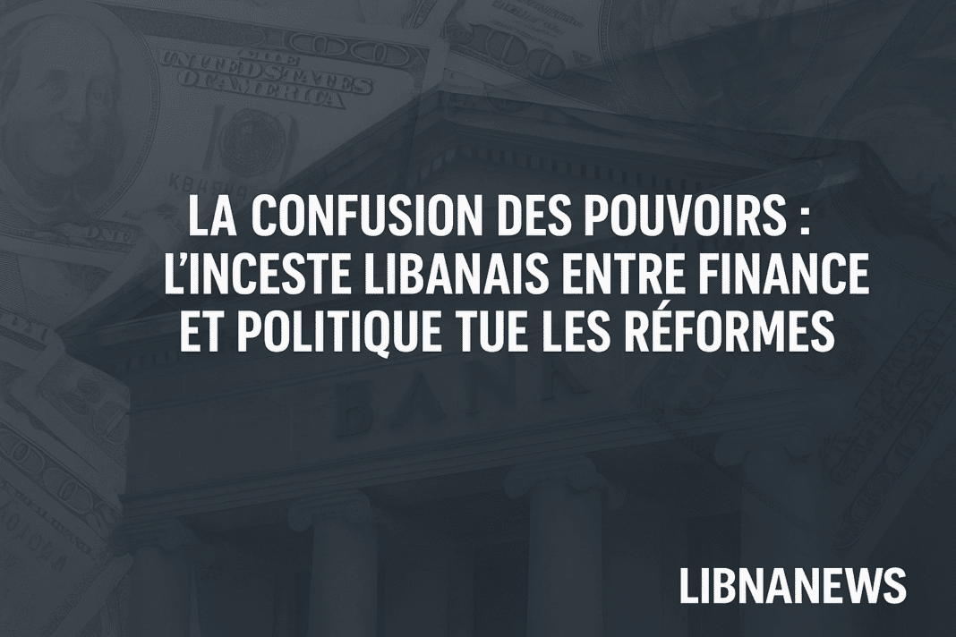La Confusion Des Pouvoirs : L’Inceste Libanais Entre Finance Et Politique Tue Les Réformes