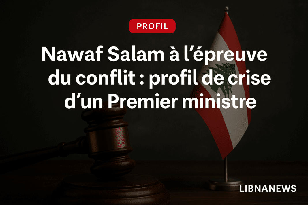 Nawaf Salam à l’épreuve du conflit : profil de crise d’un Premier ministre
