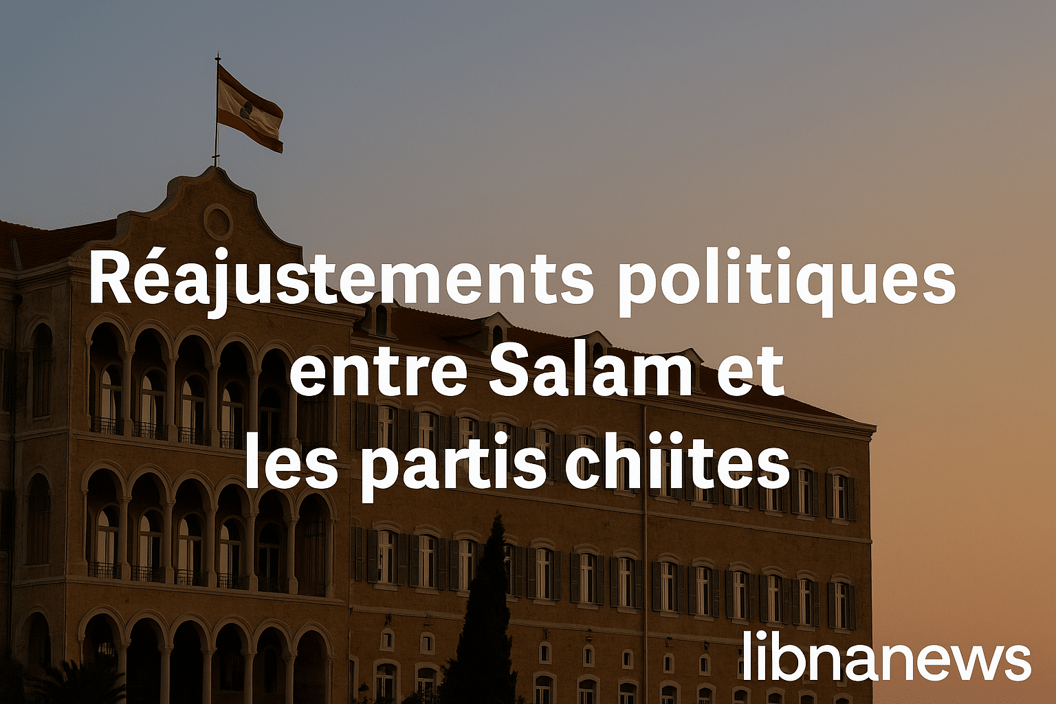 Nawaf Salam et les partis chiites : les dessous d’un virage stratégique au sommet de l’État