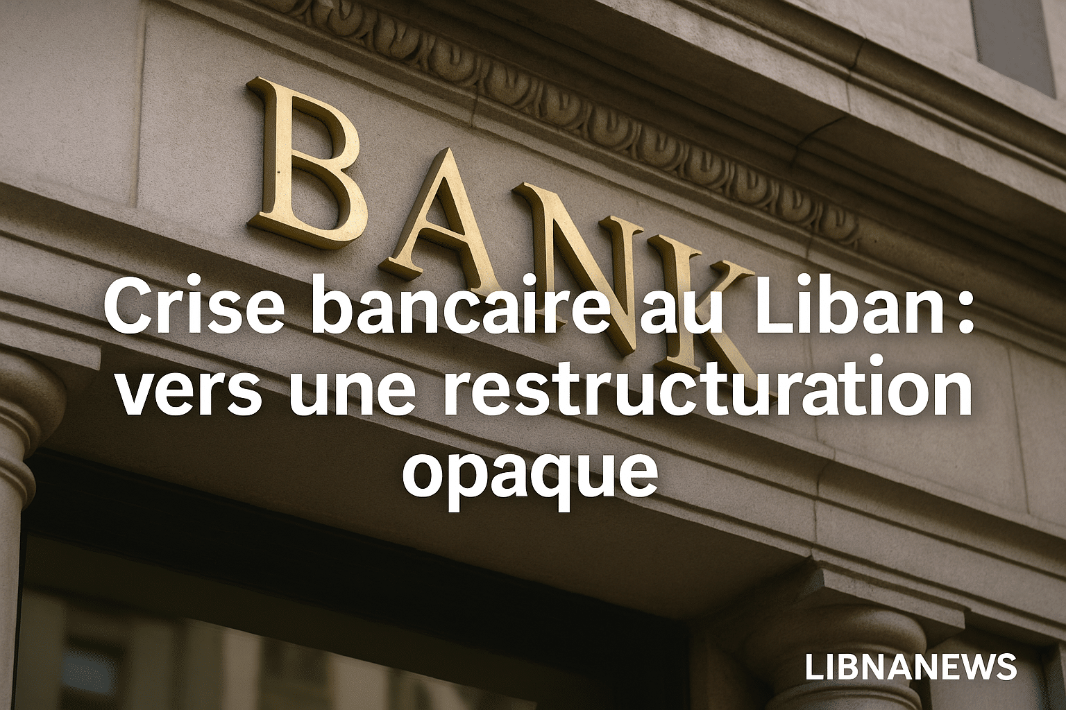 Crise bancaire au Liban : vers une restructuration différenciée sans transparence Crise bancaire au Liban : vers une restructuration différenciée sans transparence