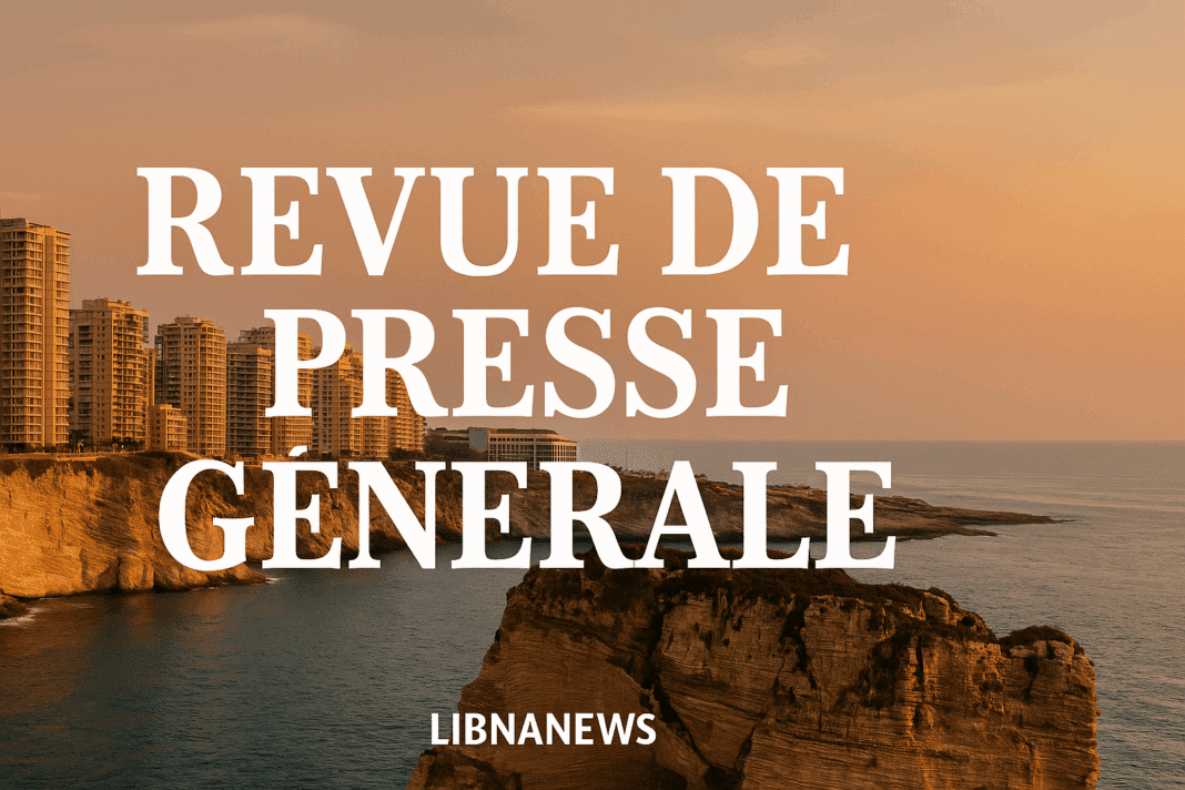 Revue de presse du 05/06/25: tensions politiques, crise économique et violences routières au Liban