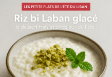 Riz bi Laban glacé : le dessert frais et onctueux de l’été