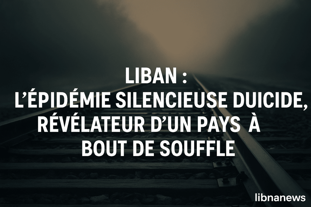 Liban : l’épidémie silencieuse du suicide, révélateur d’un pays à bout de souffle