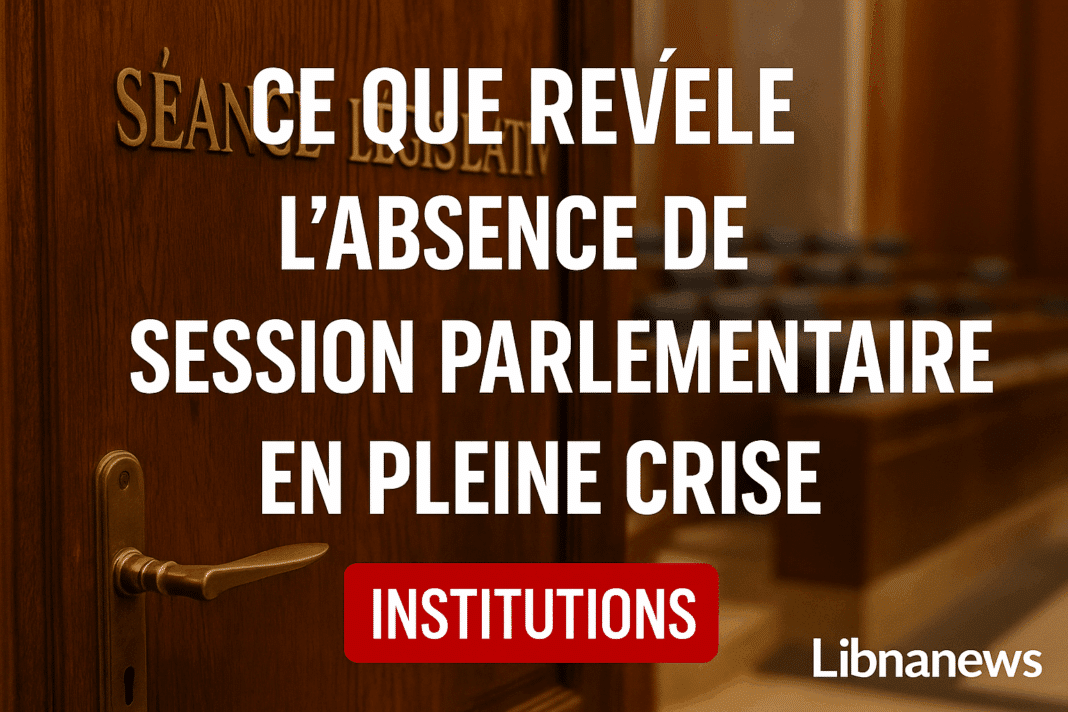 Ce que révèle l’absence de session parlementaire en pleine crise