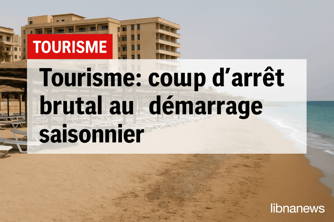 Tourisme : coup d’arrêt brutal au démarrage saisonnier