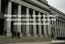 Réforme bancaire, rigueur budgétaire et soutien extérieur : ce que le FMI attend vraiment du Liban à l’issue de sa visite Réforme bancaire, rigueur budgétaire et soutien extérieur : ce que le FMI attend vraiment du Liban à l’issue de sa visite