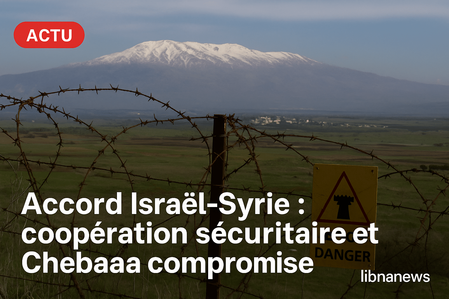 Rapprochement israélo-syrien : vers une redéfinition stratégique au détriment du Liban
