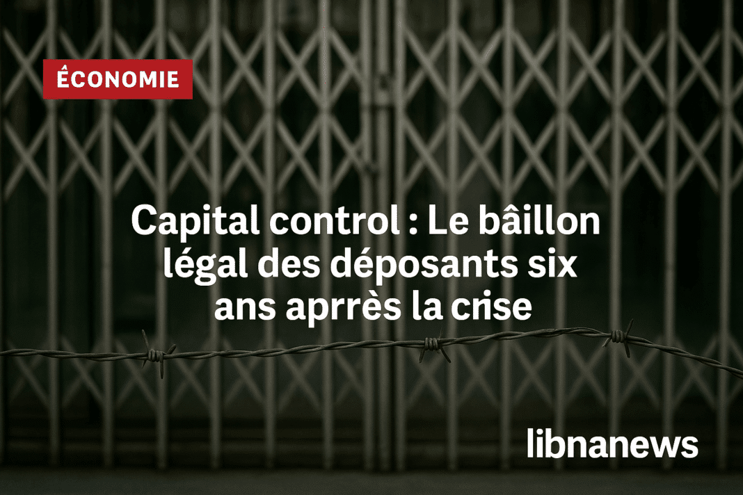 Le coup de force de la Banque du Liban : un capital control déguisé après six ans de vide juridique