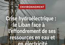 Crise hydroélectrique : le Liban face à l’effondrement de ses ressources en eau et en électricité
