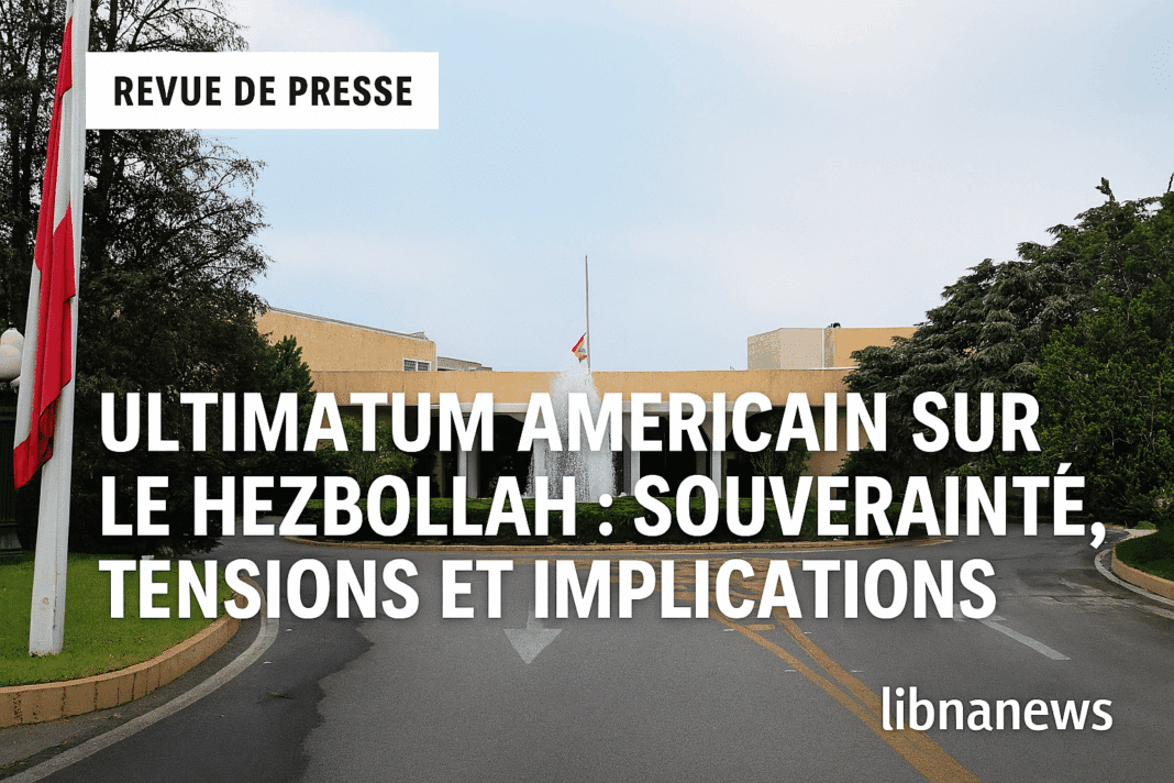 Revue de presse du 15/07/25: Un calendrier américain pour le désarmement