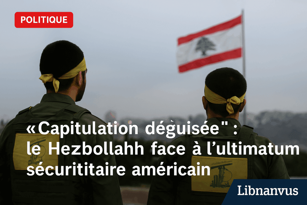 “Capitulation déguisée” : le Hezbollah face à l’ultimatum sécuritaire américain