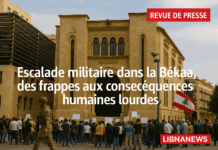 Revue de presse du 16/07/25: Escalade militaire dans la Békaa, des frappes aux conséquences humaines lourdes Revue de presse du 16/07/25: Escalade militaire dans la Békaa, des frappes aux conséquences humaines lourdes