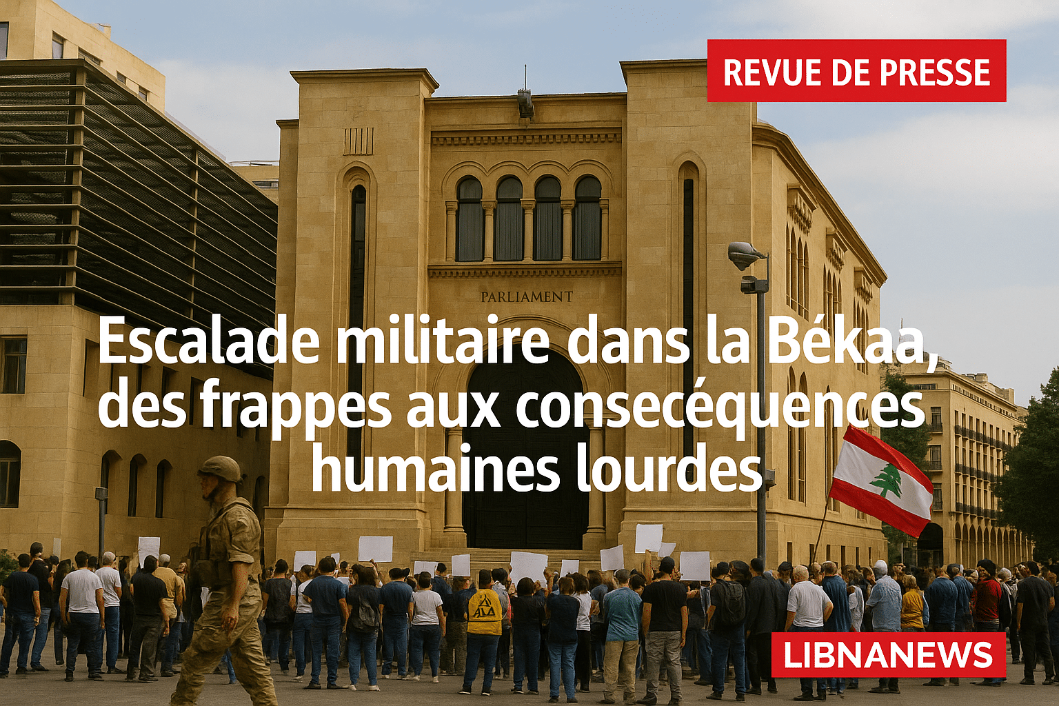 Revue de presse du 16/07/25: Escalade militaire dans la Békaa, des frappes aux conséquences humaines lourdes