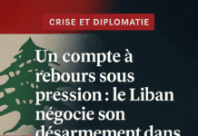 Un compte à rebours sous pression : le Liban négocie son désarmement dans un climat de méfiance stratégique