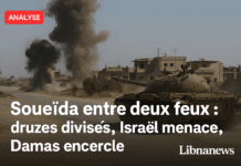 Soueïda entre deux feux : druzes divisés, Israël menace, Damas encercle Soueïda entre deux feux : druzes divisés, Israël menace, Damas encercle