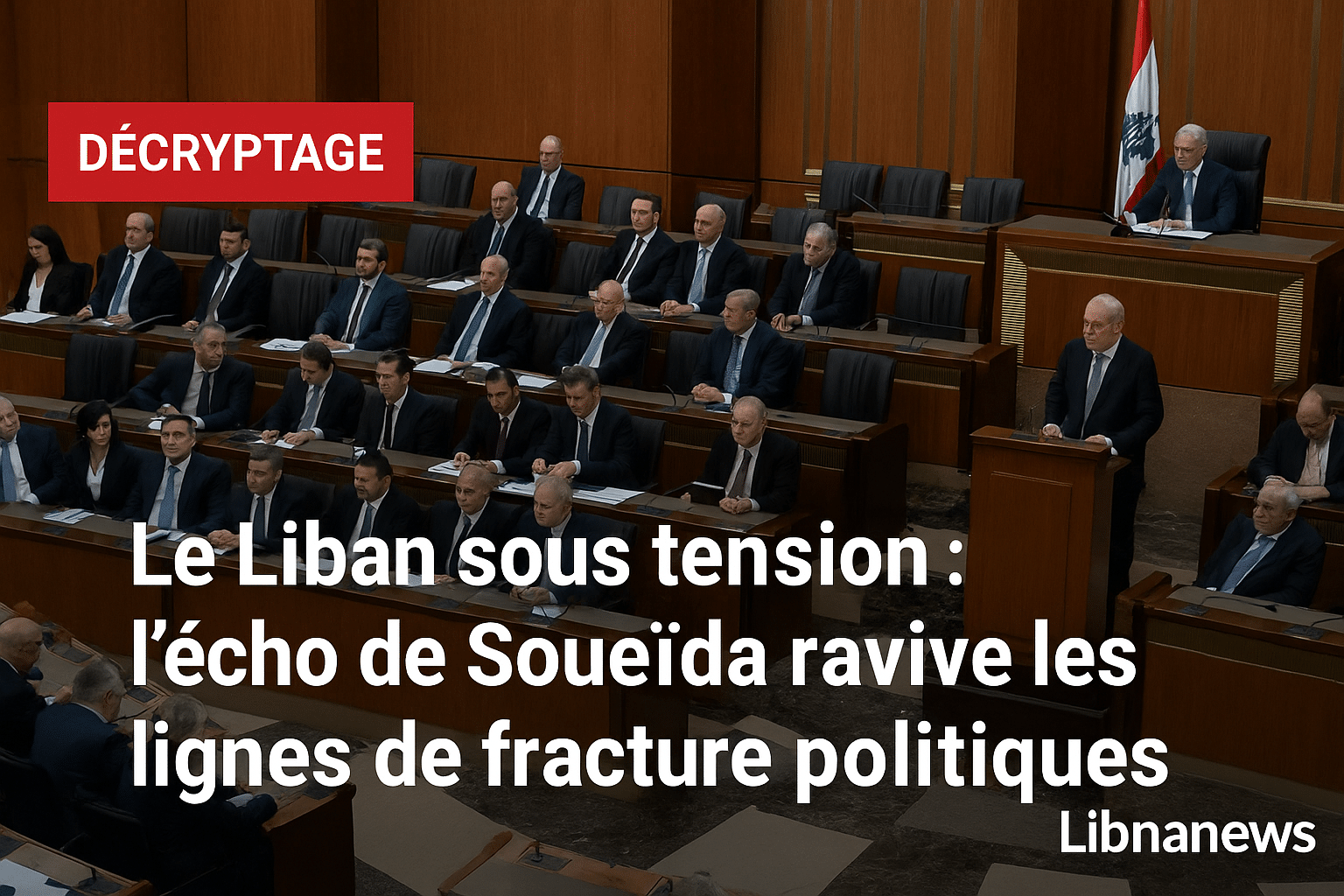 Le Liban sous tension : l’écho de Soueïda ravive les lignes de fracture politiques