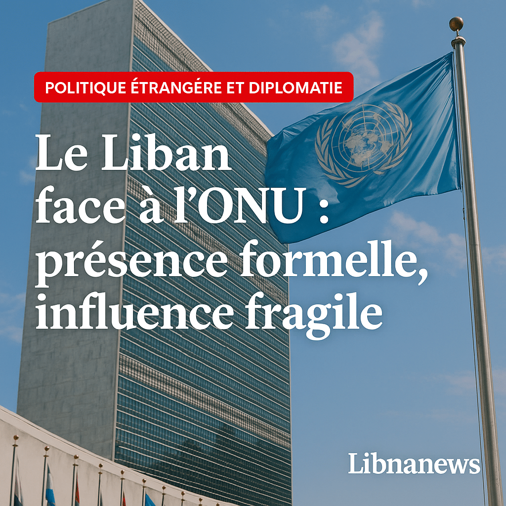 Diplomatie sous pression : le Liban entre conformité onusienne et isolement stratégique