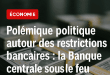 Levée de boucliers politique après la décision surprise de la Banque centrale
