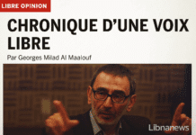 Je parle de la chronique d’une voix libre par Georges Milad Al Maalouf