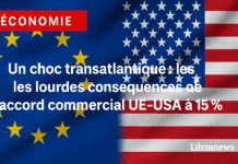 Un choc transatlantique : les lourdes conséquences de l’accord commercial UE–USA à 15 %