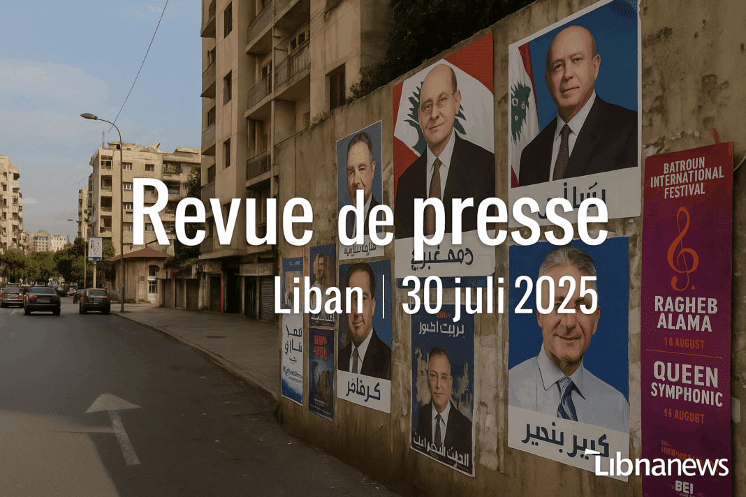 Revue de presse du 30/07/25: Reprise des tensions autour du dossier du désarmement