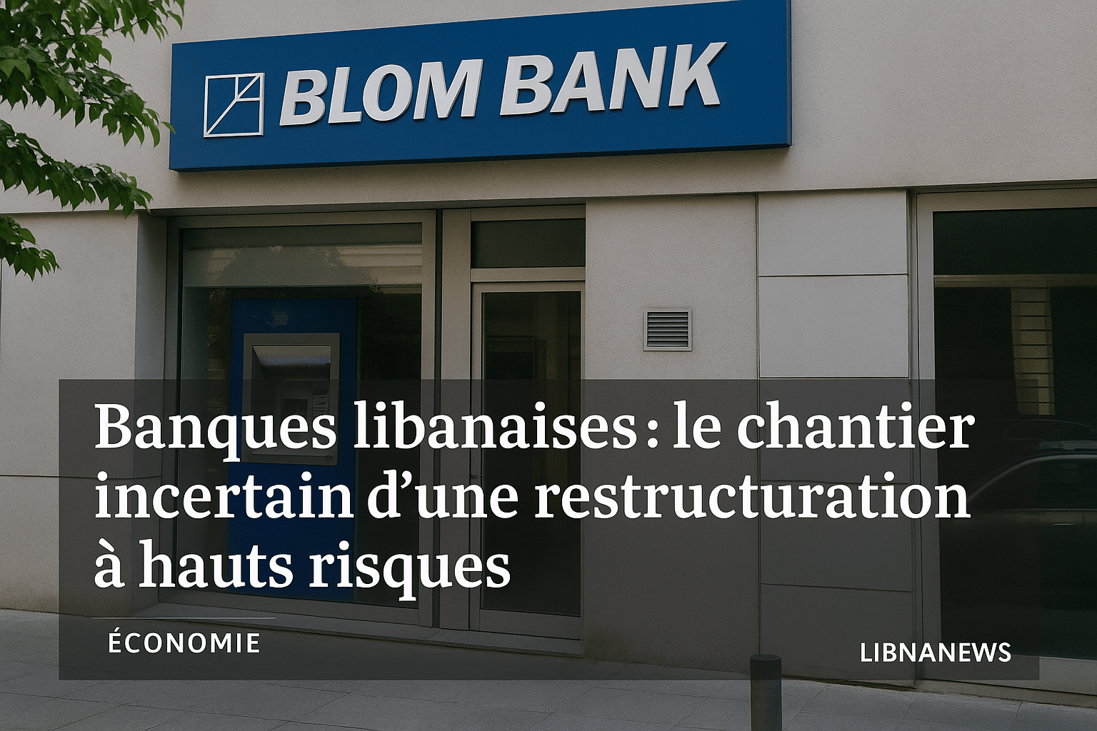 Banques libanaises : le chantier incertain d’une restructuration à hauts risques Banques libanaises : le chantier incertain d’une restructuration à hauts risques