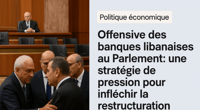 Offensive des banques libanaises au Parlement : une stratégie de pression pour infléchir la restructuration