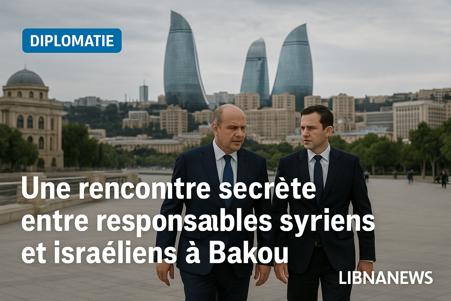 Une rencontre secrète entre responsables syriens et israéliens à Bakou
