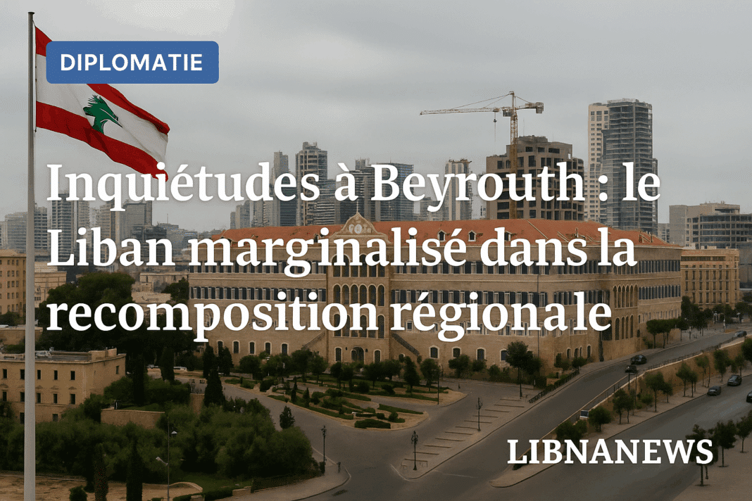 Inquiétudes à Beyrouth : le Liban marginalisé dans la recomposition régionale