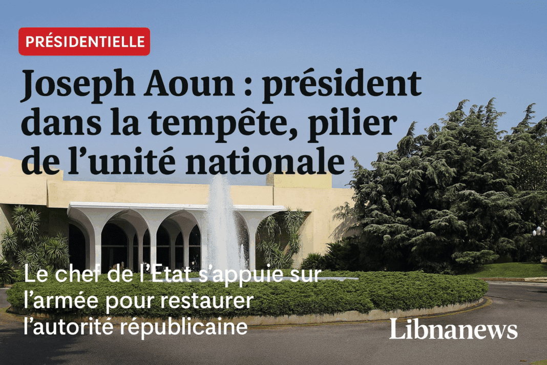 Joseph Aoun : président dans la tempête, pilier de l’unité nationale