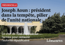 Joseph Aoun : président dans la tempête, pilier de l’unité nationale