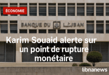 Karim Souaid met en garde contre une rupture monétaire imminente