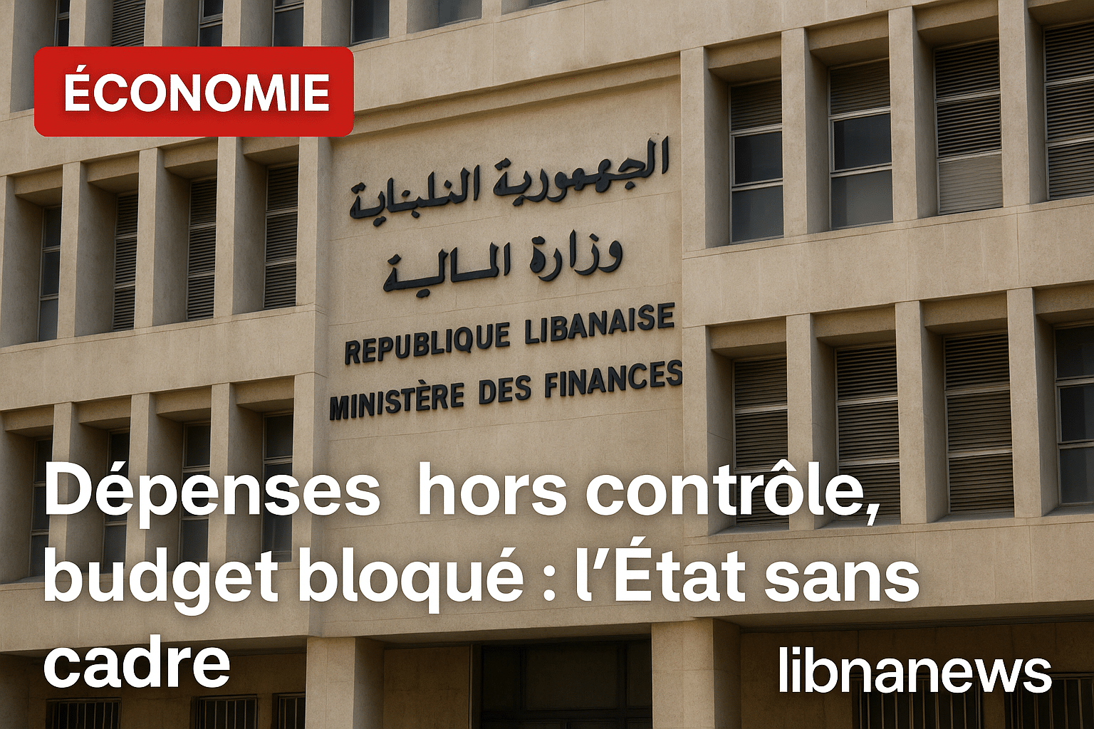 Dépenses sans contrôle et budget bloqué : une gouvernance sous tension Dépenses sans contrôle et budget bloqué : une gouvernance sous tension
