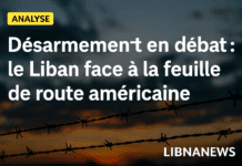 Désarmement en débat : le Liban face à la feuille de route américaine