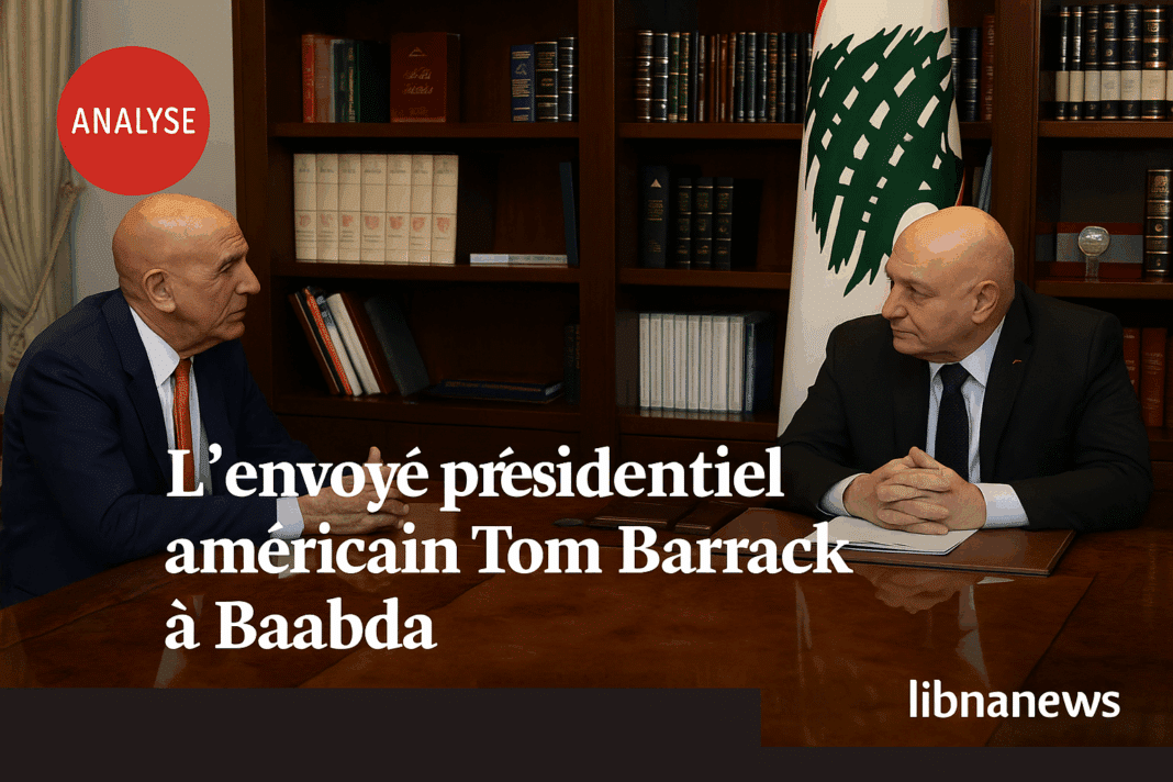 Tom Barrack au Liban : dialogue, opportunité et limites américaines