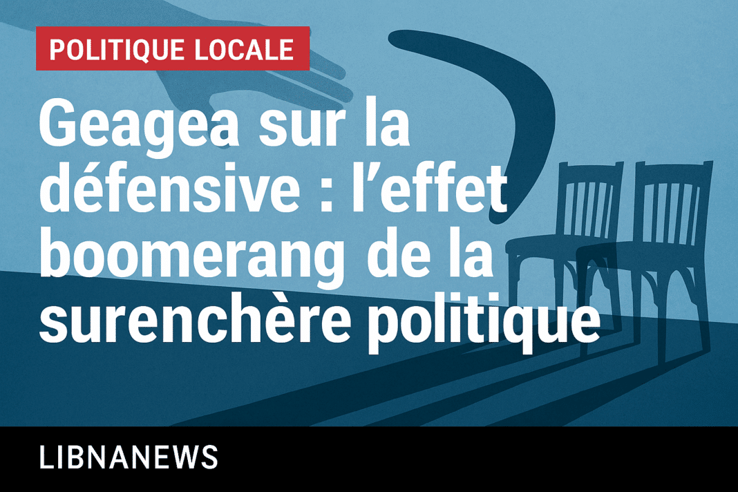 Geagea sur la défensive : l’effet boomerang de la surenchère politique