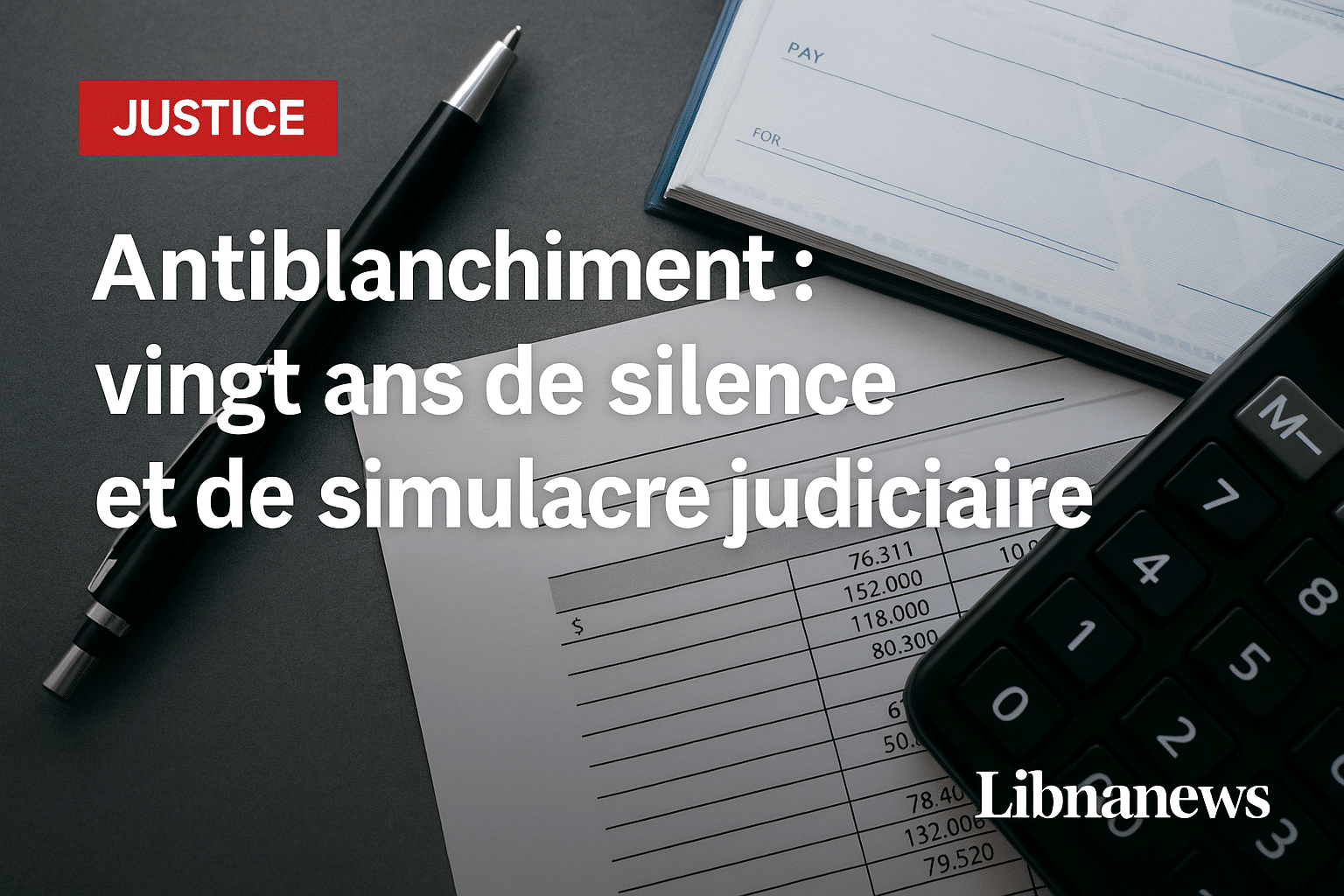 Antiblanchiment : vingt ans de silence et de simulacre judiciaire