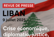 Revue de presse du 9/07/25: tensions israélo-libanaises et médiation diplomatique américaine Revue de presse du 9/07/25: tensions israélo-libanaises et médiation diplomatique américaine