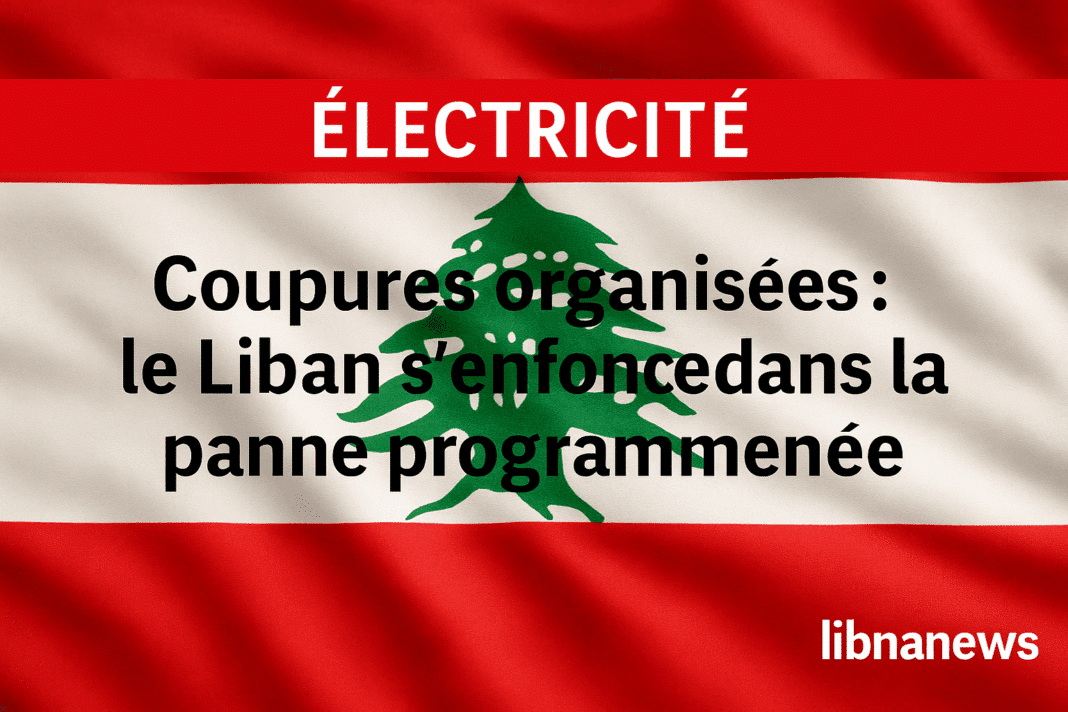 Coupures organisées : le Liban s’enfonce dans la panne programmée