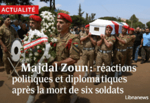Majdal Zoun : réactions politiques et diplomatiques après la mort de six soldats