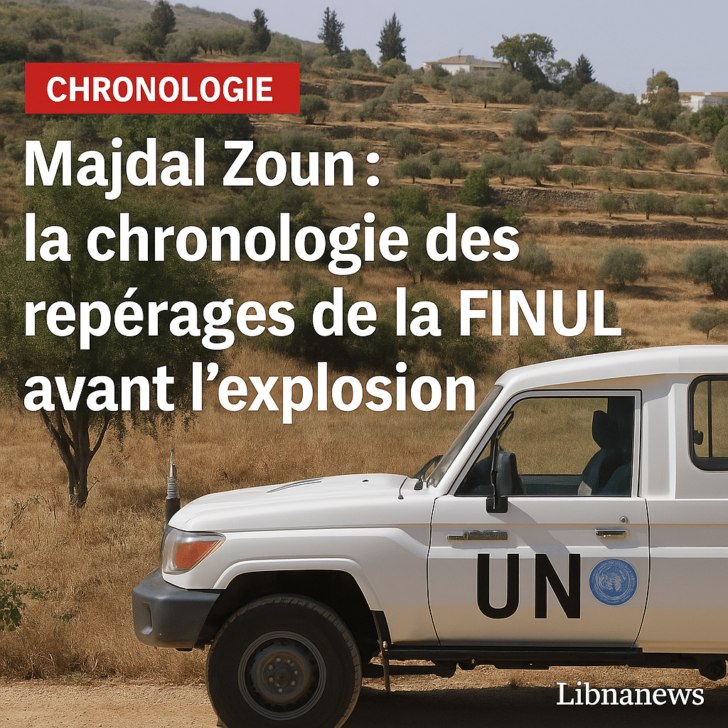 Majdal Zoun : la chronologie des repérages de la FINUL avant l’explosion