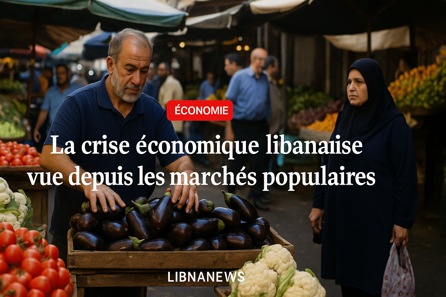 La crise économique libanaise vue depuis les marchés populaires