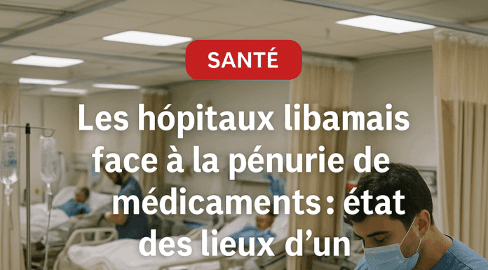 Les hôpitaux libanais face à la pénurie de médicaments : état des lieux d’un système en crise