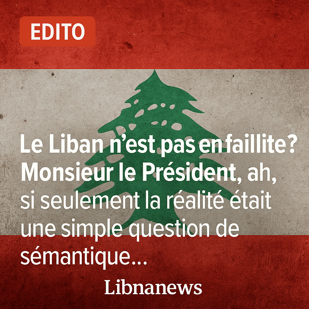 Edito: Le Liban n&rsquo;est pas en faillite ? Ah, si seulement la réalité était une simple question de sémantique…