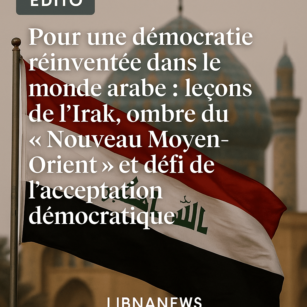 Pour une démocratie réinventée dans le monde arabe : leçons de l’Irak, ombre du « Nouveau Moyen-Orient » et défi de l’acceptation démocratique