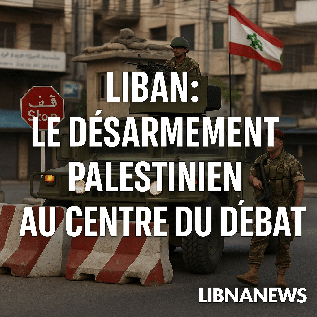 Revue de presse du 22/08/25: Le désarmement palestinien au Liban et les recompositions régionales