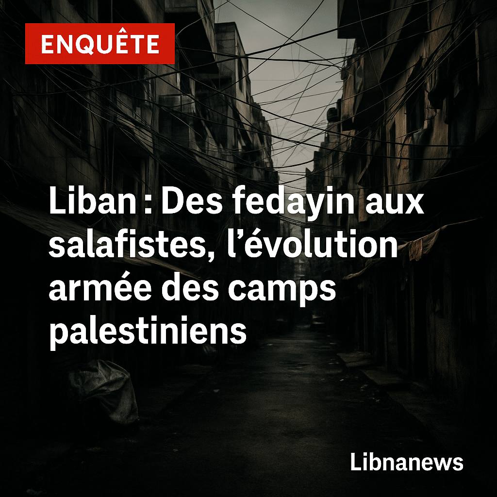 Liban : Des fedayin aux salafistes, l&rsquo;évolution armée des camps palestiniens