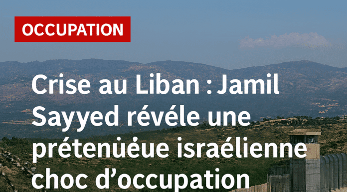 Crise au Liban : Jamil Sayyed révèle une prétendue proposition israélienne choc d&rsquo;occupation permanente du Sud